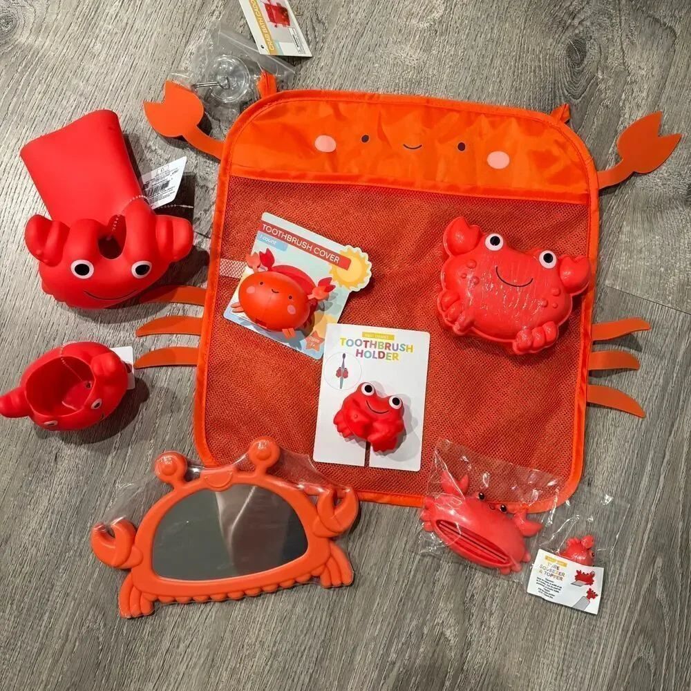 Kid's Crab Bath Set 8 Pieces